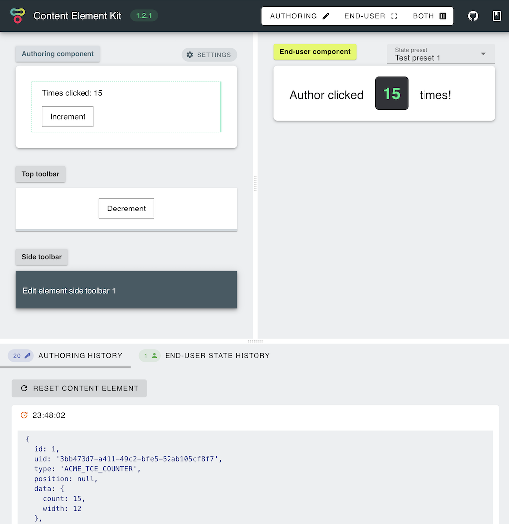 Display component